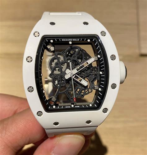 richard mille 055 white|Richard Mille bubba watson price.